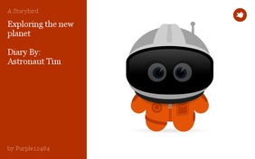 Exploring the new planet

Diary By: Astronaut Tim