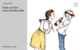 Cindy and her rotten brother,Bob