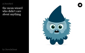 the mean wizard who didn't care about anything