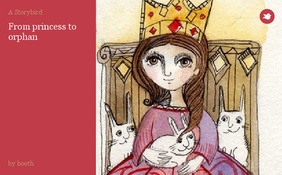 From princess to orphan