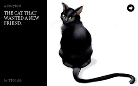 THE CAT THAT WANTED A NEW FRIEND.