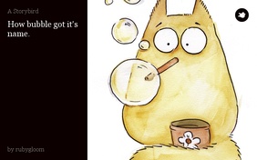 How bubble got it's name.