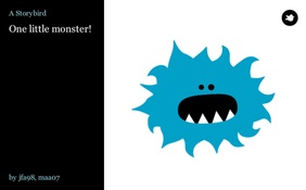 One little monster!