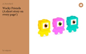 Wacky Friends
(A short story on every page!)