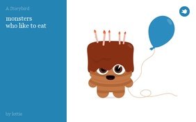 monsters
who like to eat