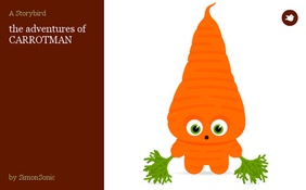 the adventures of
 CARROTMAN