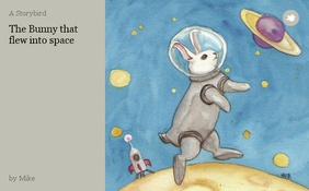 The Bunny that flew into space