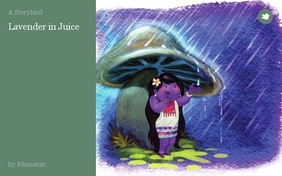 Lavender in Juice