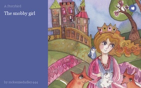 The snobby girl