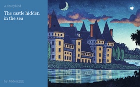 The castle hidden in the sea