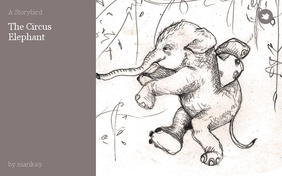 The Circus Elephant