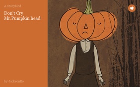 Don't Cry Mr.Pumpkin head