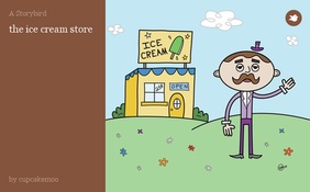 the ice cream store