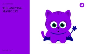 THE ANOYING MAGIC CAT
