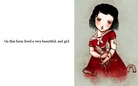 The sad little girl!