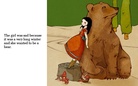 The sad little girl!