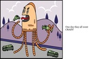 The  crazy wacky robots.