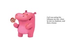 the  lollypop                 and the hippo.