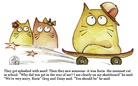 The three little cats
