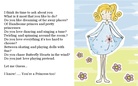 I am a Princess in ordinary closthes... ........Who are you?