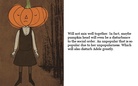 The "popular" and the pumpkin head