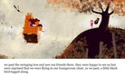 the adventures of the orange lounge chair.