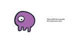 The purple blob