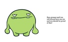 The purple blob
