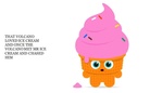 The Battle Between The Volcano 
and 
Mr. Ice Cream