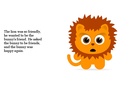 the friendly lion.