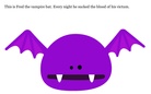 FRED THE VAMPIRE BAT