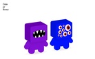 Cute & Scary.