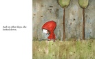 The girl in red