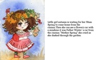 Little girl Autumn and her season family.