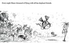 Elmer wants to fly
