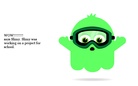 Slimy and his robot