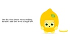 Cute Lemon Goes For A Walk