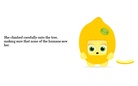 Cute Lemon Goes For A Walk
