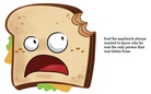 Fred the bitten sandwich