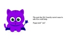 Poppy the Purple 
Cat.