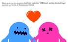 the two loving monsters