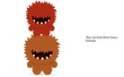 the two loving monsters