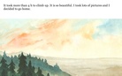 lost in mountain