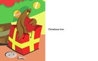 Santa skating.