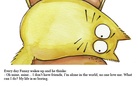 Funny, the cat.