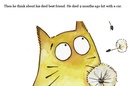 Funny, the cat.