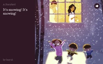 It's snowing! It's snowing!