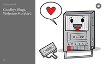 Goodbye Blogs, Welcome Storybird