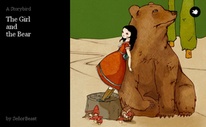 The Girl
and
the Bear