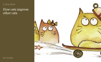 How cats impress other cats